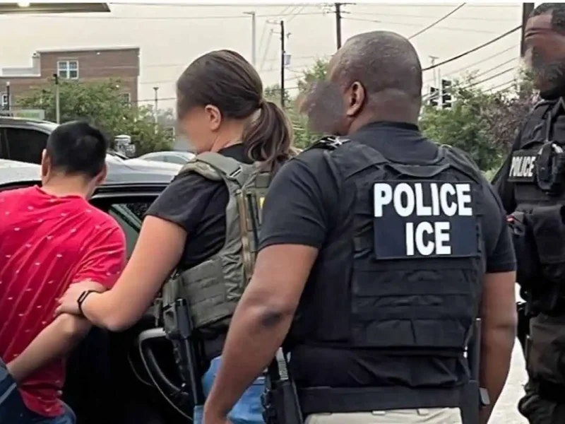 Conoce los estados con más arrestos de ICE 2025 | Foto: @ICEgov