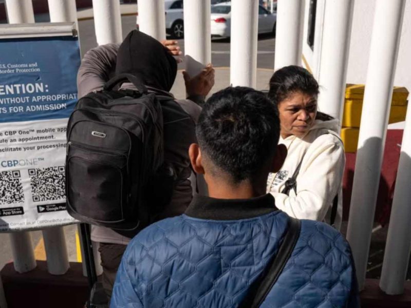 Biden dio permiso de entrar