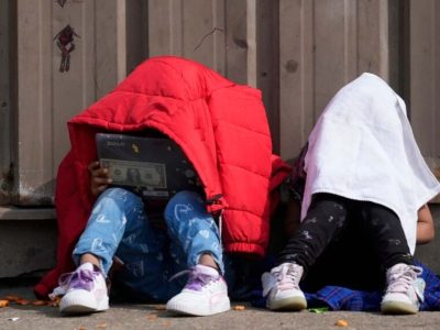 niños migrantes | Foto: Voz de América