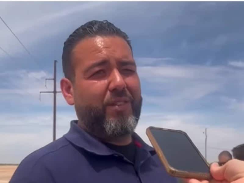 José Camacho pudo ver a su esposa después de tres meses de no saber de su paradero | Foto: Captura de pantalla