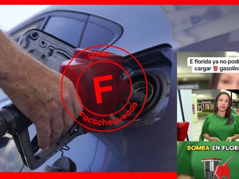 DeSantis no firmó ley para usar ID al echar gasolina | Foto: Factchequeado