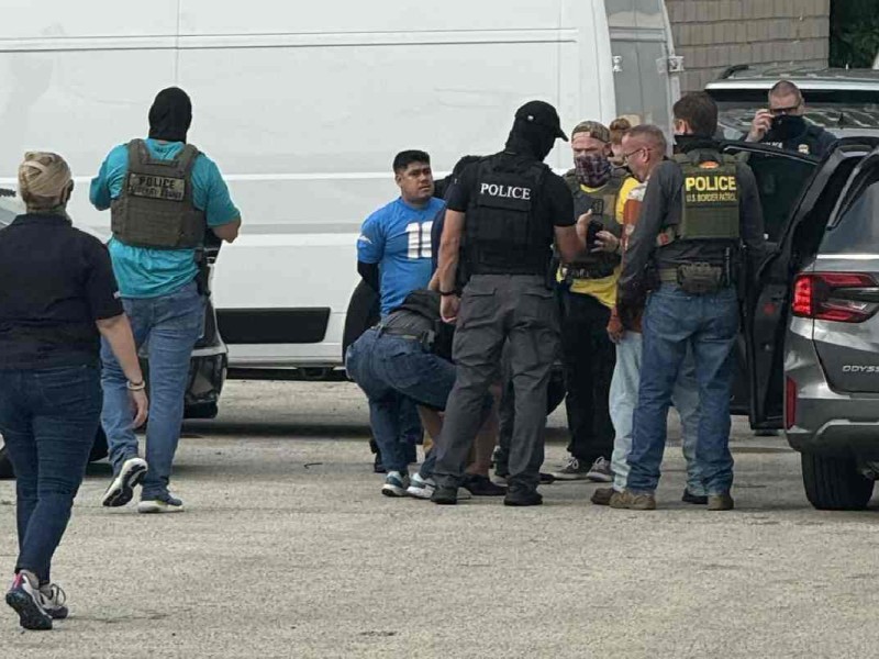 Activistas alertaron a las 9 de la mañana sobre la redada de ICE en Norristown para evitar más detenciones | Foto: @kehillahjewess