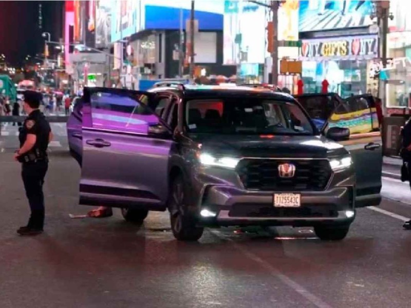 Tiroteo en Times Square fue el sábado en la madrugada | Foto: @PlenoInfoSV X