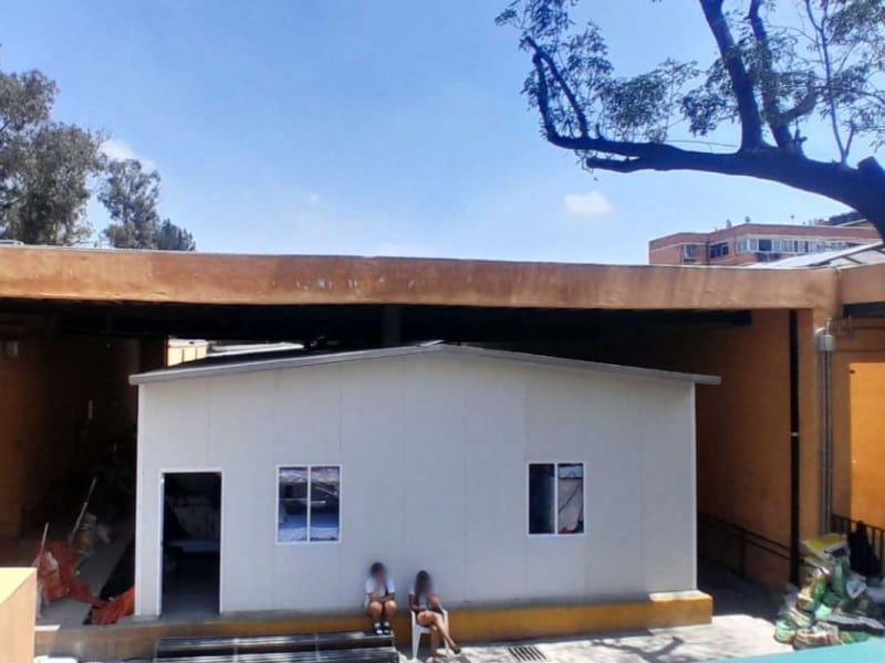 La Casa de Migrantes en Vasco de Quiroga se ubica en Av. del Trabajo, Morelos, Venustiano Carranza, 15270 | Foto: Valeria Acevedo