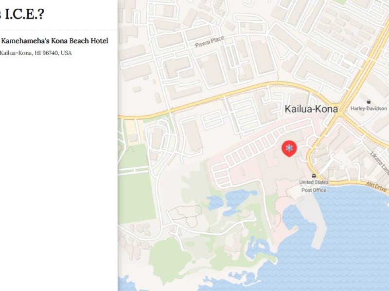 Foto: Captura de pantalla del mapa