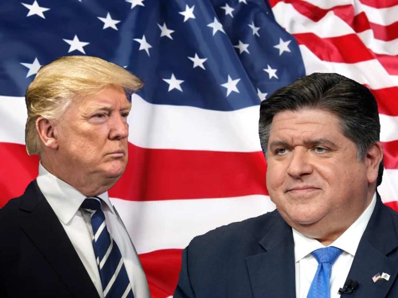 Trump quiere enviar a la Guardia Nacional a Chicago, el gobernador le dice "no"