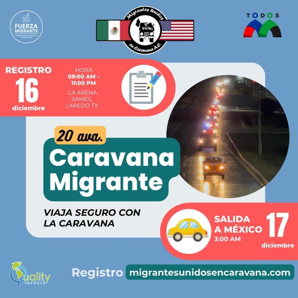 caravana migrante de invierno 2025