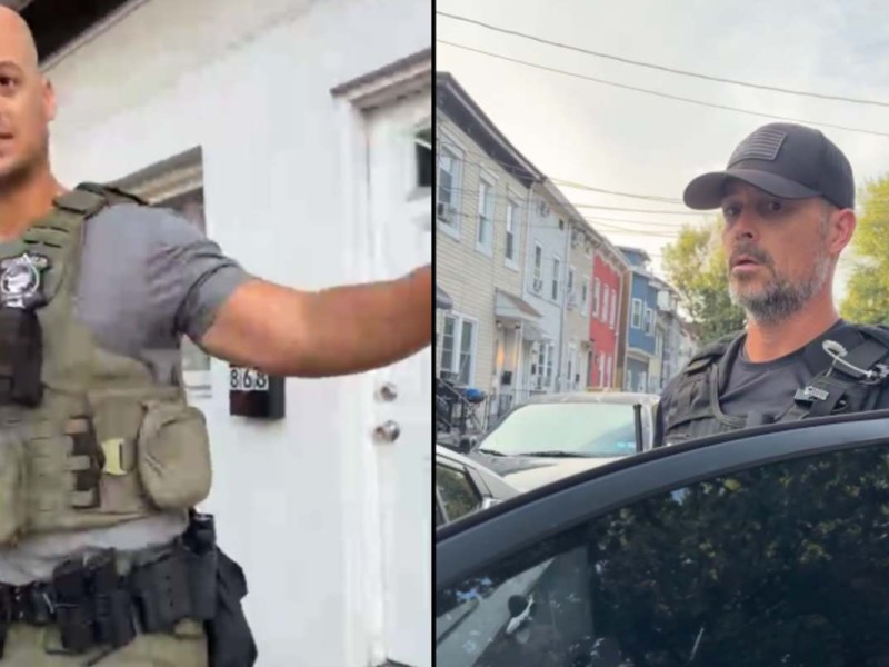 El operativo del ICE en Nueva Jersey hoy dejó a dos mujeres detenidas | Foto: Captura de pantalla