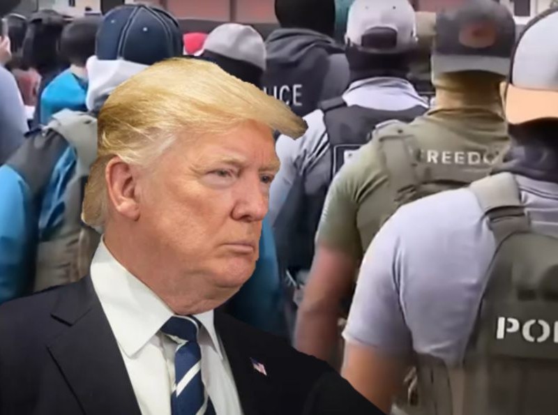 Demandan al gobierno de Trump por arrestos ilegales de migrantes en Washington D.C.