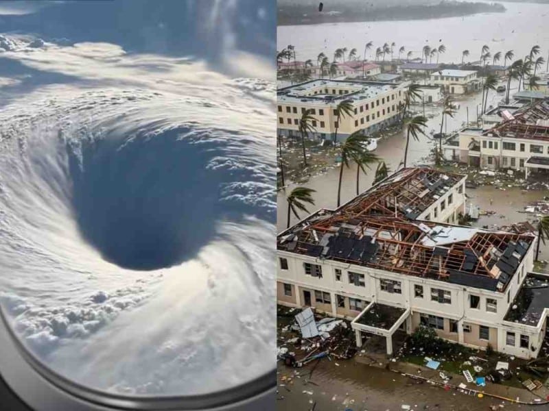 El huracán Melissa llegó a Cuba como categoría 3, | Foto: Especial