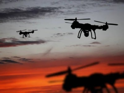 operativo antidrones México l depositphotos