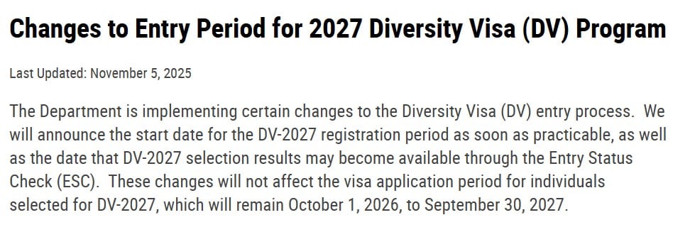 lotería de visas 2025