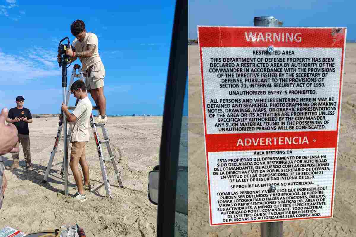 La Marina retira misteriosos letreros de EE UU en playa de Tamaulipas – Conexión Migrante