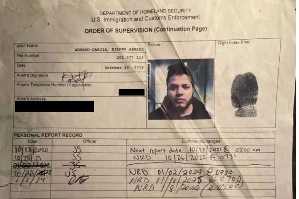 Juez ordena liberar a Kilmar Abrego García