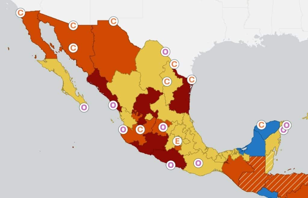 carreteras seguras para viajar en México
