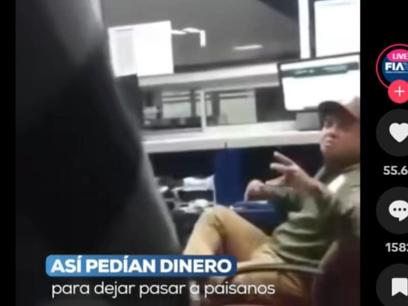 El supuesto lugar de la extorsión fue en Puente Internacional “Puerta México”, en Matamoros | Captura pantalla