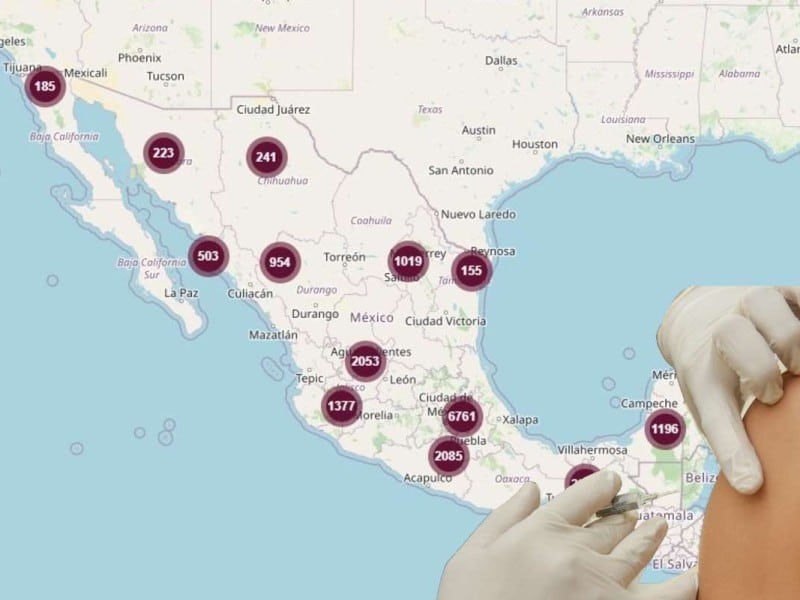 Vacuna contra el sarampión en México