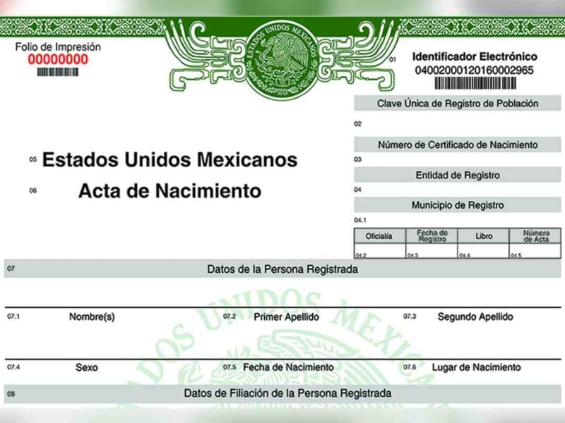 como arreglar mi acta de nacimiento si esta mal