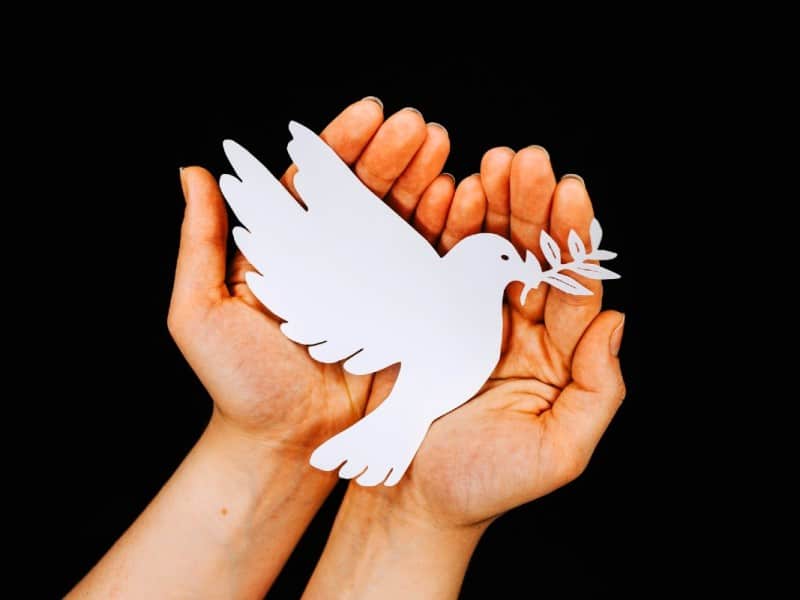 Oración por la paz y fin de conflictos