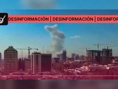 Desinformación y falsedades sobre los ataques a Irán