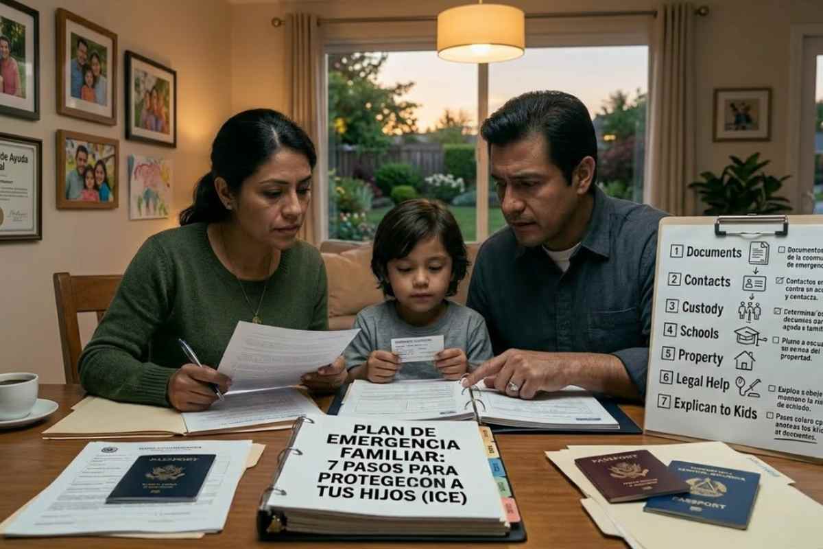 7 pasos para proteger a tus hijos en caso de que te detenga ICE