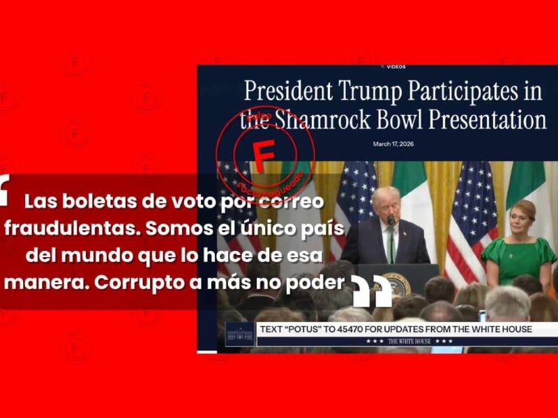 voto por correo no es corrupto a mas no poder