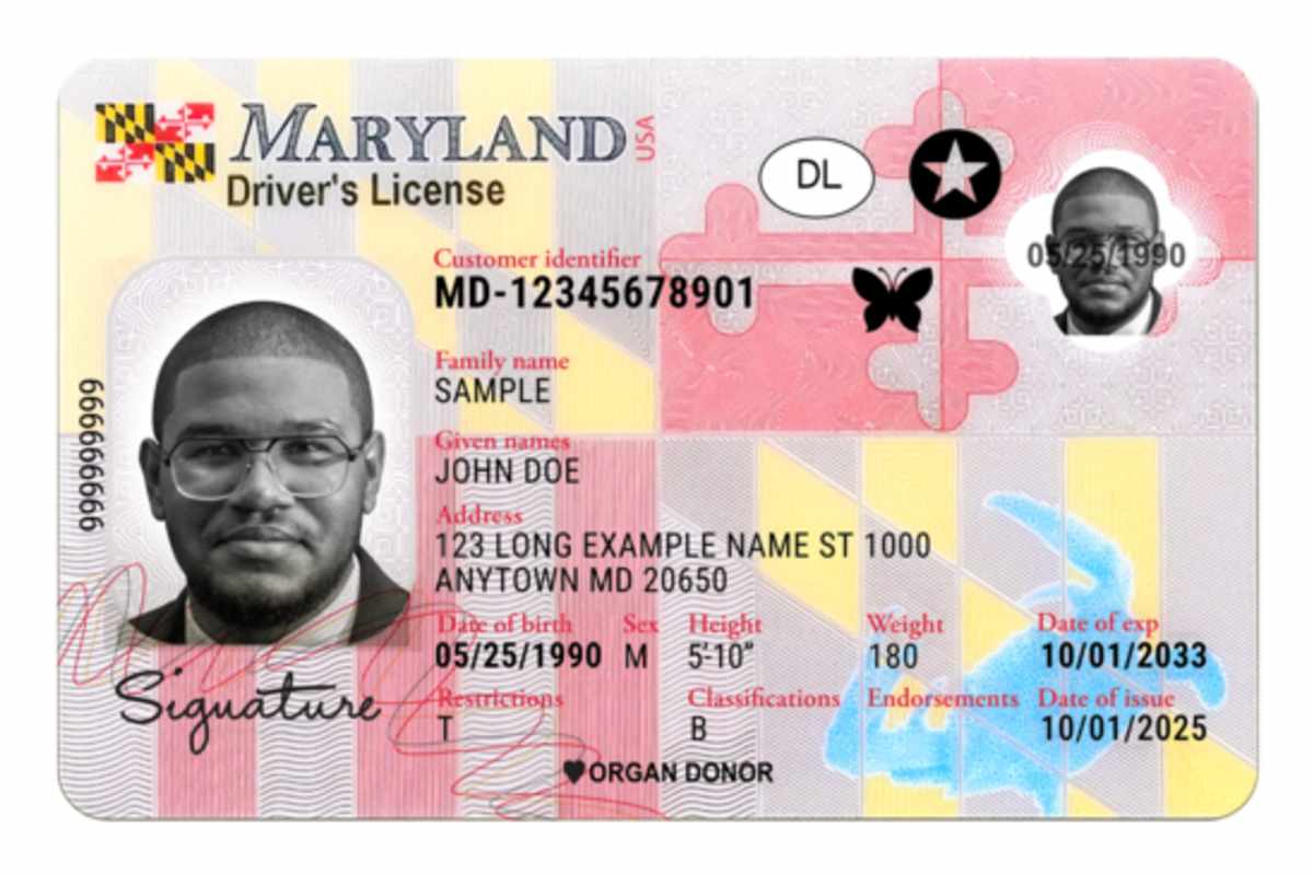 Requisitos para licencia de conducir en Maryland en 2026