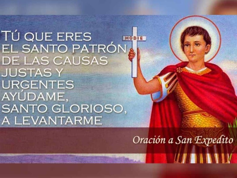 Oración a San Expedito para causas urgentes