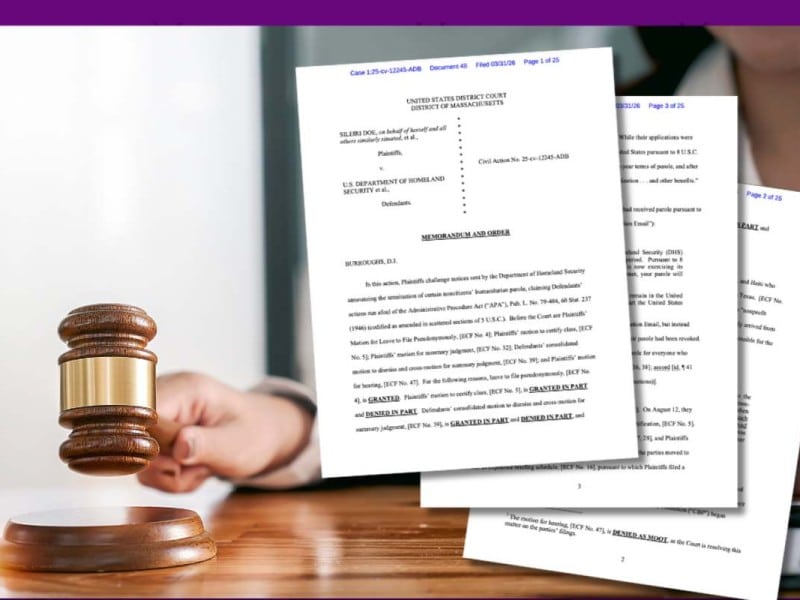 restablecer el estatus de migrantes