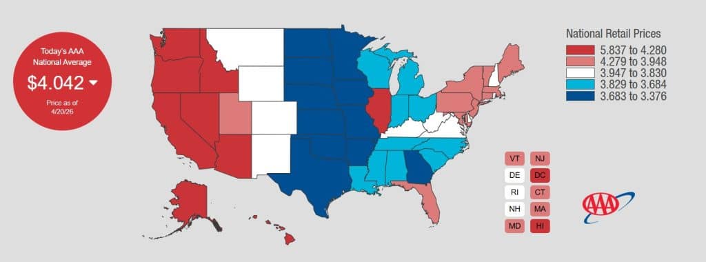 precio de la gasolina en estados unidos 