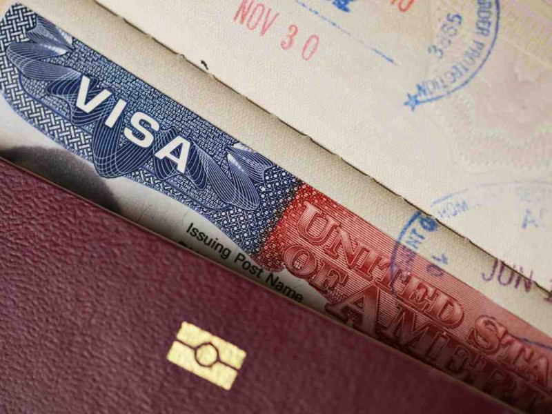 recoger la visa americana