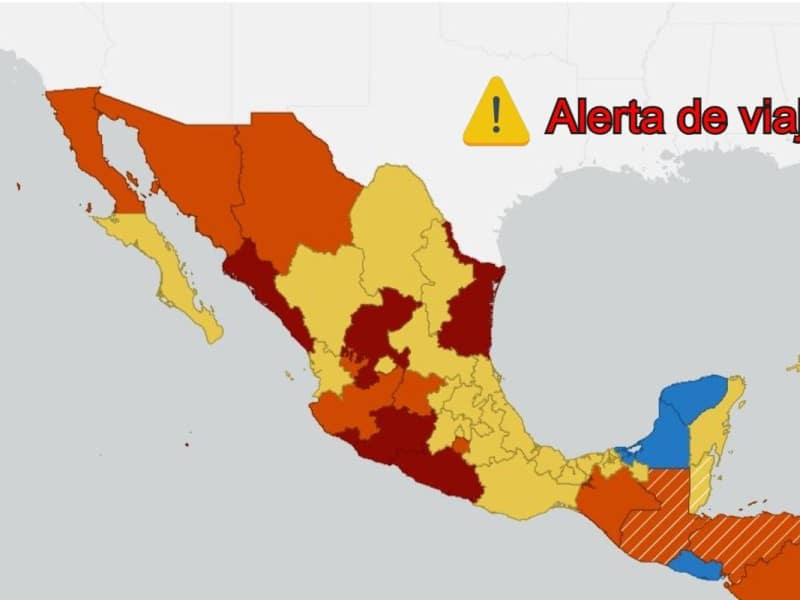 Alerta de viaje de Estados Unidos a México durante el mundial 2026