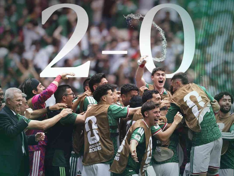 resultado México vs Sudáfrica l Foto: Selección Nacional Mexicana X