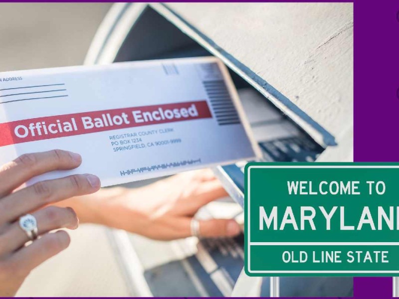 Trump boletas falsas Maryland l Foto: Factchequeado