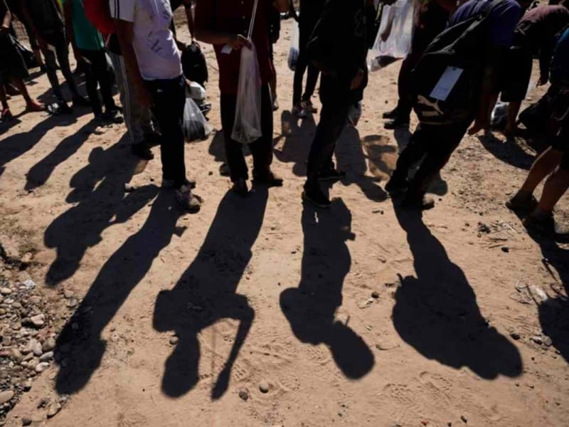 persecución en la frontera de Texas l Foto: Voz de América