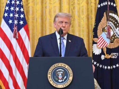 Mensaje a la nación de Donald Trump seguridad electoral
