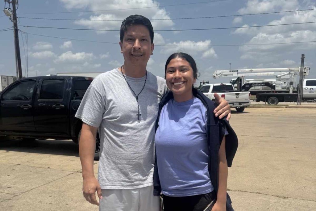 ICE libera a Emily Suaza l Foto: @JoaquinCastrotx
