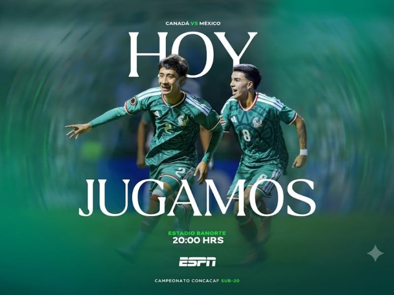 México vs Canadá l Foto: Selección Nacional Mexicana X