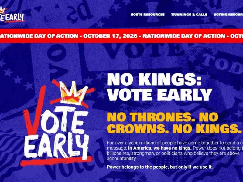 No Kings del 17 de octubre