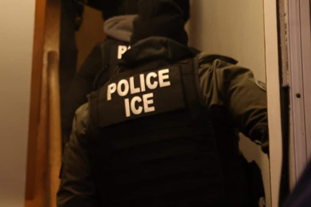 Imagen actual: disparan a agente de ice